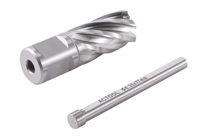 ACTOOL 3/4" Diameter Ã— 1" Depth of Cut HSS ANNULAR Cutter with 3/4'' Weldon Shank - Image 4